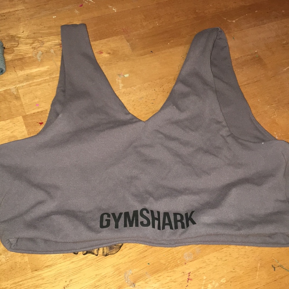 grey gymshark sports bra
